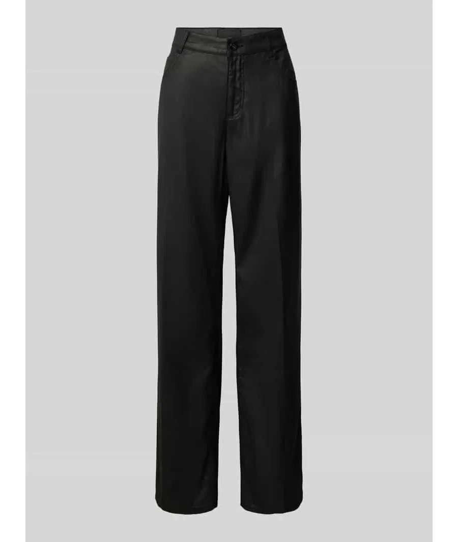 obrazek 1 Spodnie z prostą nogawką i 5 kieszeniami model ‘LIZ’