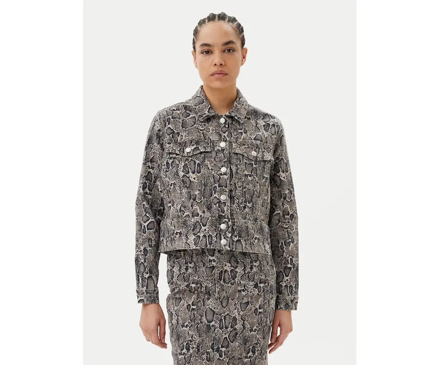 obrazek 1 JOOP! Kurtka jeansowa 10019074 30044956 Brązowy Regular Fit