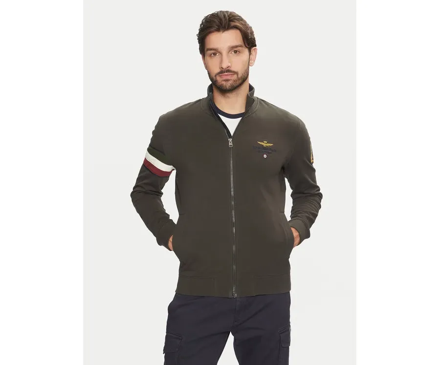 obrazek 1 Aeronautica Militare Bluza 242FE1871F439 Khaki Regular Fit