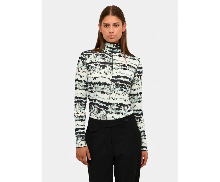 obrazek 1 Karen by Simonsen Bluzka Marbel 10104743 Kolorowy Slim Fit