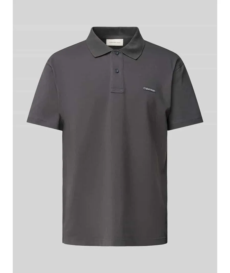 obrazek 1 Calvin Klein Jeans Polo J30J327534 Szary Regular Fit