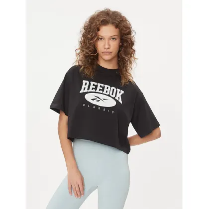 Zdjęcie Reebok T-Shirt Classics Big Logo IL4636 Czarny Regular Fit
