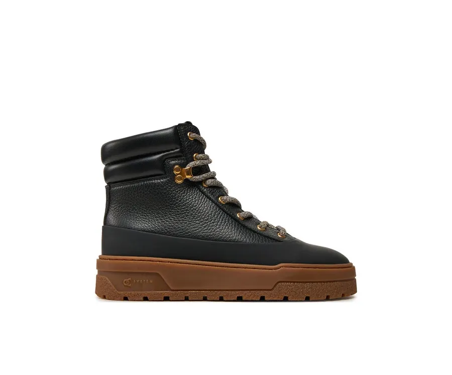 obrazek 1 Pollini Botki SA21274G0LTH400A Czarny