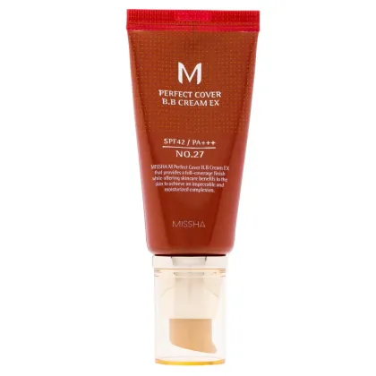 Zdjęcie Missha M Perfect Cover Krem BB SPF 42 PA+++ Honey Beige No 27 Honey Beige 50 ml