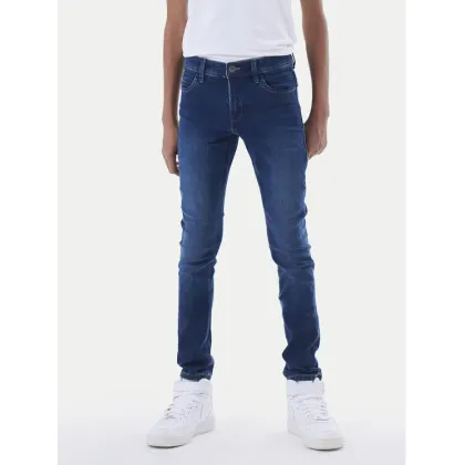 Zdjęcie NAME IT Jeansy Silas 13190372 Granatowy Slim Fit
