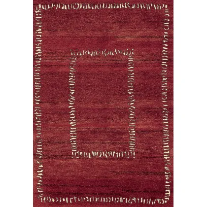 Zdjęcie Wyszukany włoski dywan w kolorze bordowym - Sartori Rugs