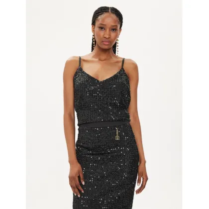 Zdjęcie Fracomina Top FQ24ST2003W708N6 Czarny Regular Fit