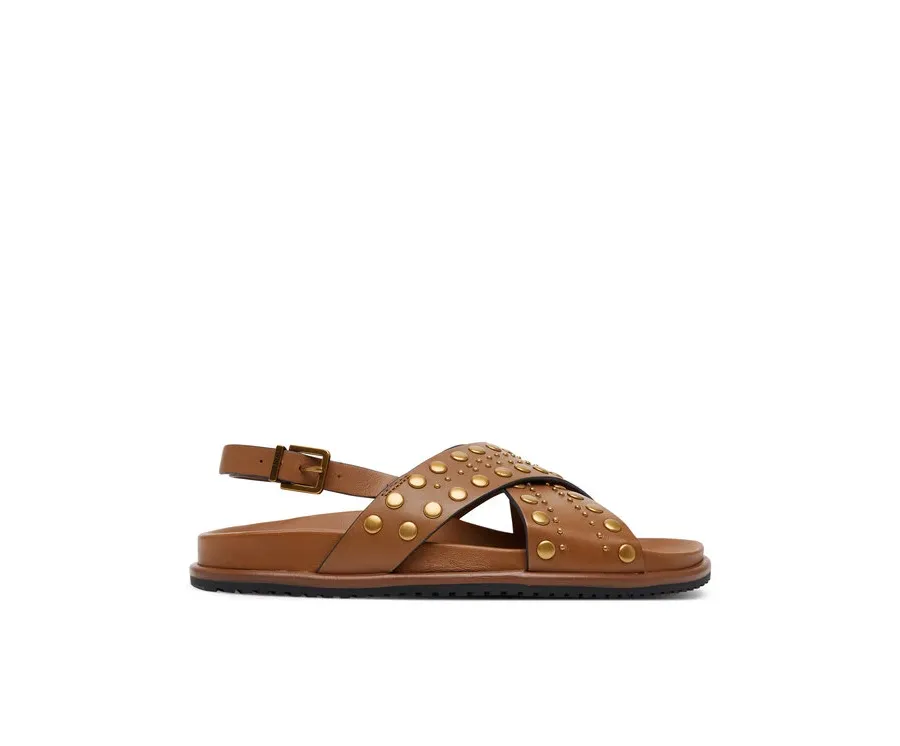 obrazek 1 TWINSET Sandały 251TGT070 Brązowy