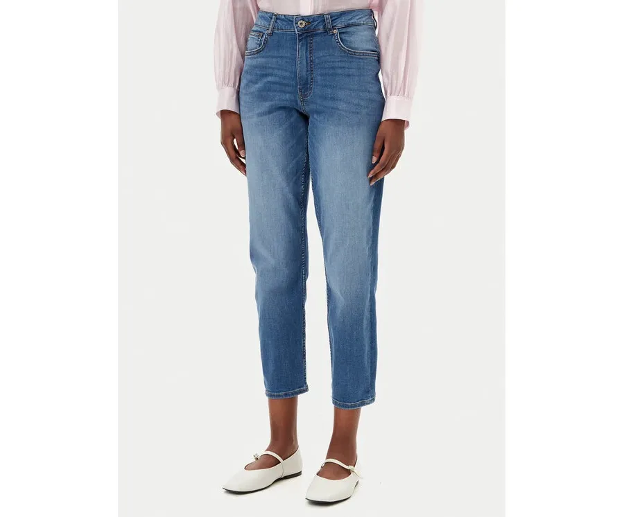 obrazek 1 Fracomina Jeansy FP25SVD005D42002 Niebieski Mom Fit