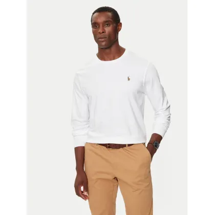 Zdjęcie Polo Ralph Lauren Longsleeve 710760121 Biały Slim Fit