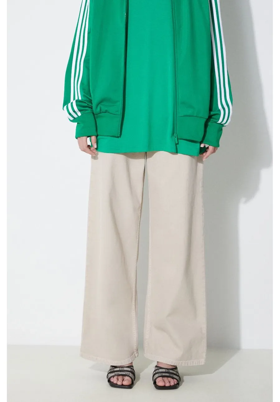 obrazek 1 Carhartt WIP jeansy Jens Pant damskie kolor beżowy I033142.1YC4J