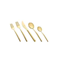 Picture Designer Italian Due Oro butter knife - set of 6 pieces.