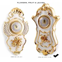 Picture Stylish wall clock in baroque style - Bruno Costenaro