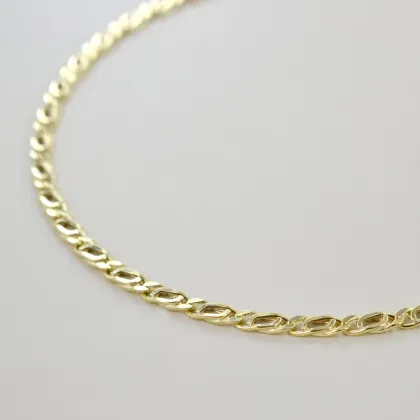 Zdjęcie Męski łańcuszek o długości 50 cm z 18-karatowego żółtego złota