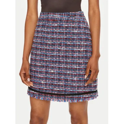 Zdjęcie KARL LAGERFELD Spódnica mini 245W1202 Niebieski Regular Fit