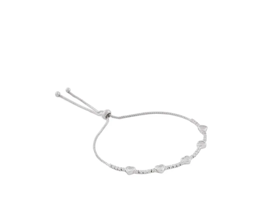 obrazek 1 Aldo Bransoletka Heartlink 13994945 Srebrny