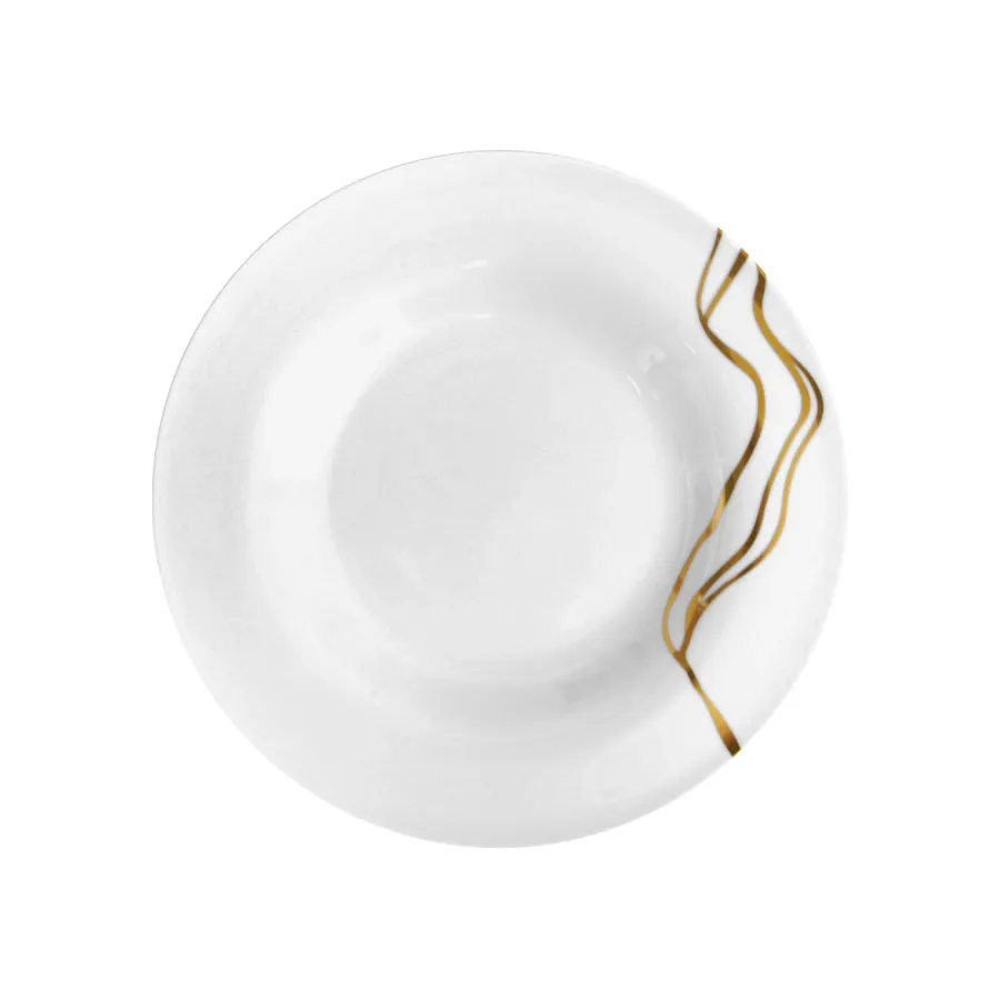 obrazek 5 Ekskluzywna porcelanowa zastawa stołowa dla 12 osobowej rodziny - Porcel