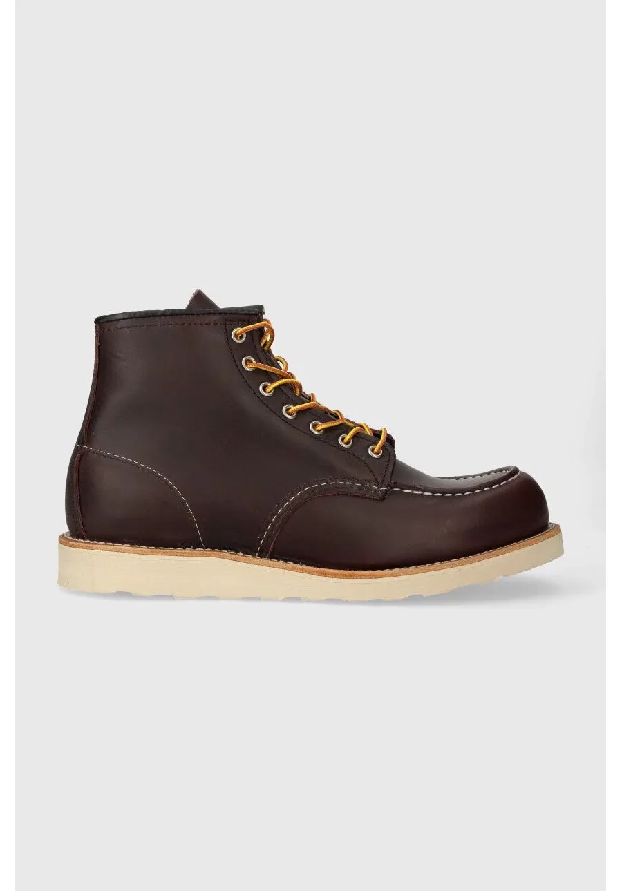 obrazek 1 Red Wing buty skórzane Moc Toe kolor brązowy 8847