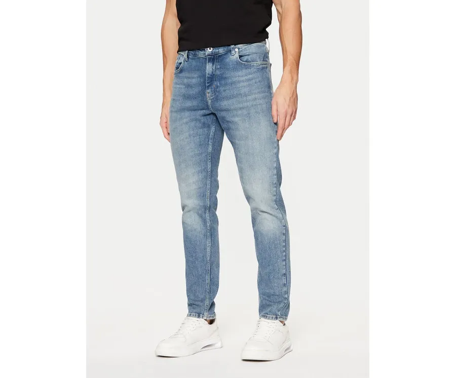 obrazek 1 Karl Lagerfeld Jeans Jeansy A1M10100 Niebieski Regular Fit