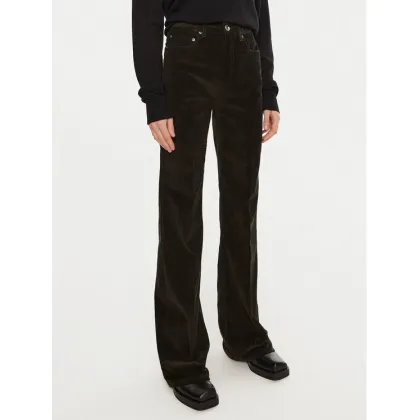 Zdjęcie AMI PARIS Spodnie materiałowe FTR420.CO0089 Brązowy Flare Fit