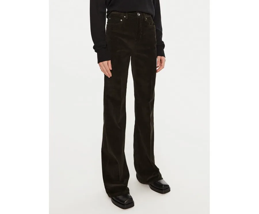 obrazek 1 AMI PARIS Spodnie materiałowe FTR420.CO0089 Brązowy Flare Fit