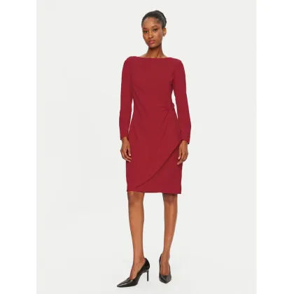 Zdjęcie DKNY Sukienka koktajlowa DD4H1242 Czerwony Slim Fit