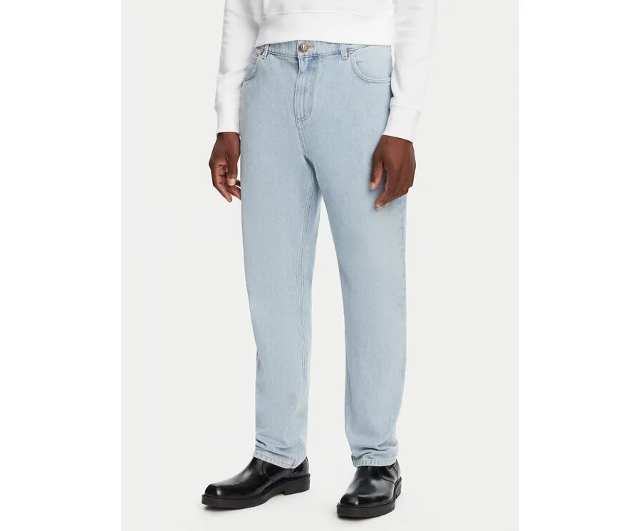 obrazek 1 Balmain Jeansy DH1MI043DE59 Niebieski Regular Fit