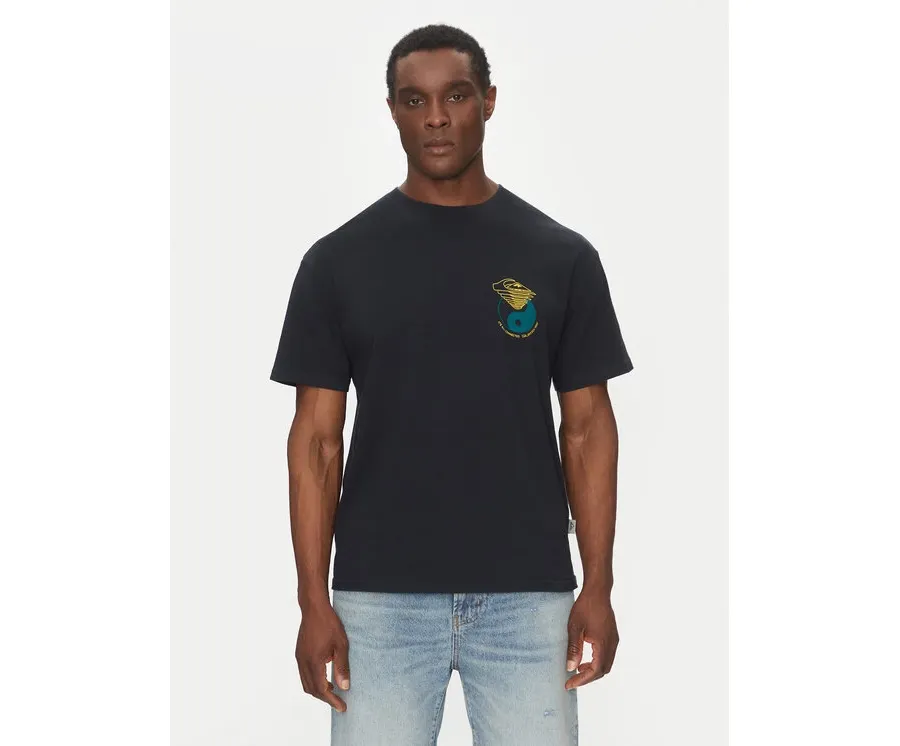 obrazek 1 Quiksilver T-Shirt EQYZT08033 Czarny Regular Fit