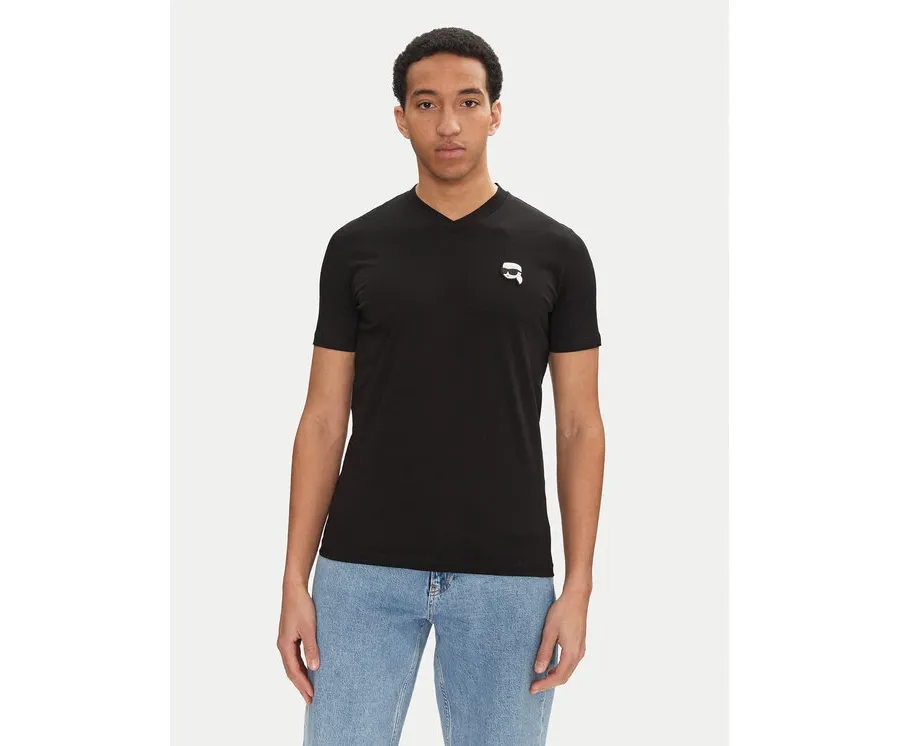 obrazek 1 KARL LAGERFELD T-Shirt 755021 552224 Czarny Regular Fit