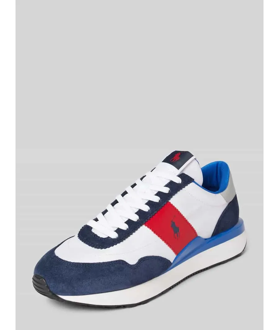 obrazek 1 Sneakersy z mieszanki skóry model ‘Train’