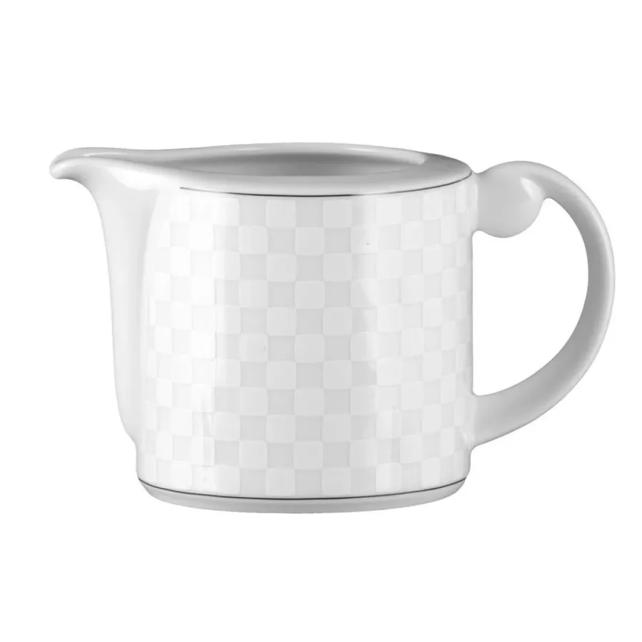 obrazek 1 Luksusowy porcelanowy dzbanuszek do mleka z nowoczesnym zdobieniem - Seltmann Weiden
