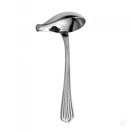 Zdjęcie Zdobiona posrebrzana chochla do sosu - Zaramella Argenti