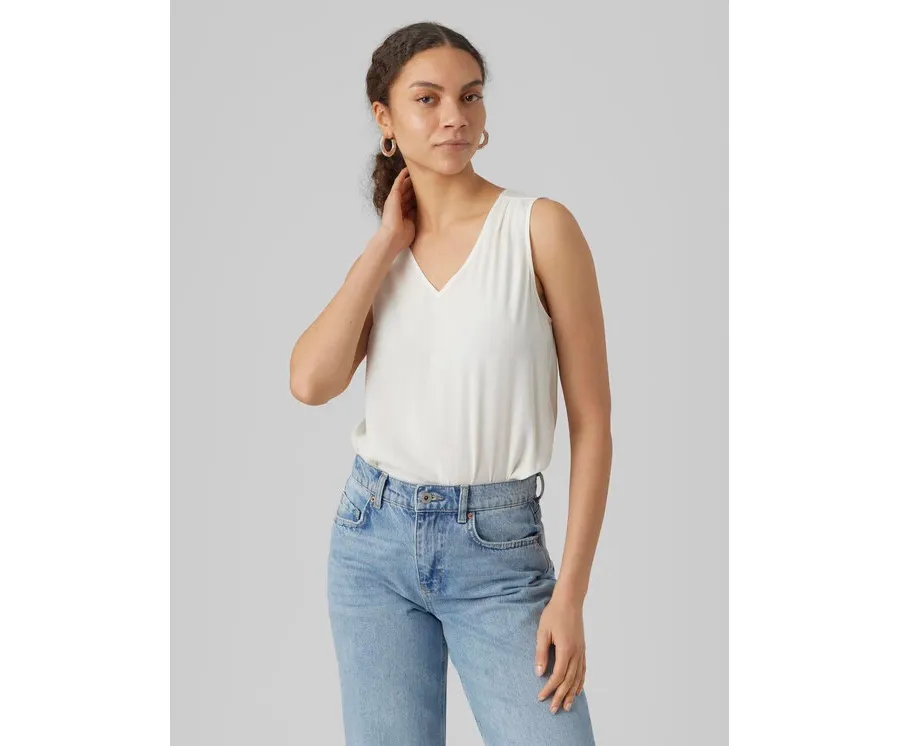 obrazek 1 Vero Moda Bluzka Brit 10286648 Biały Loose Fit