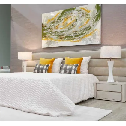 Picture Beautiful headboard and bed base from Epoca