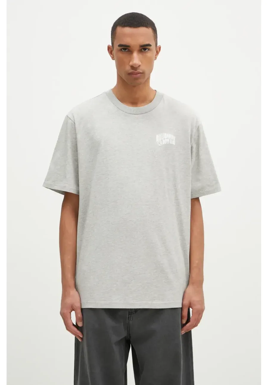 obrazek 1 Billionaire Boys Club t-shirt bawełniany Small Arch Logo kolor szary z nadrukiem