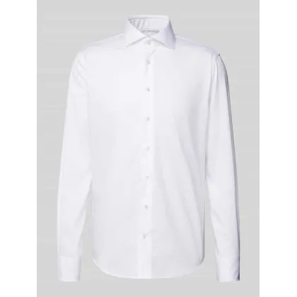 Zdjęcie Koszula biznesowa o kroju slim fit z diagonalu