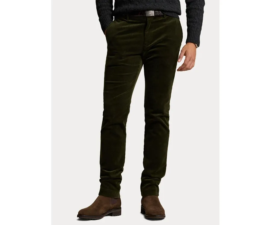 obrazek 1 Polo Ralph Lauren Spodnie materiałowe 710879958016 Zielony Slim Fit