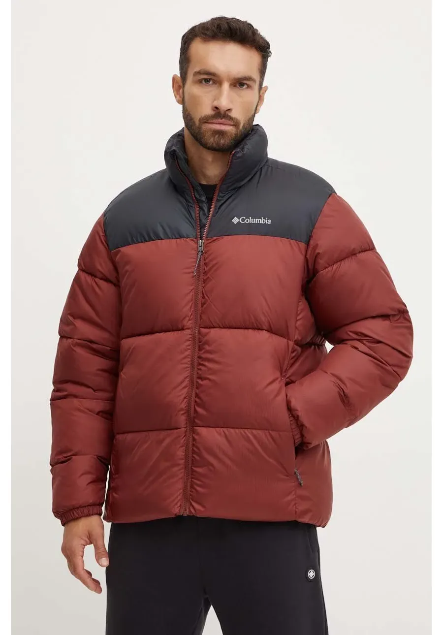 obrazek 1 Columbia kurtka Puffect męska kolor bordowy zimowa 2086861