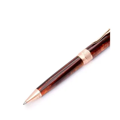 Picture A wonderful Italian Arco Oak Rose-Gold Broad pen