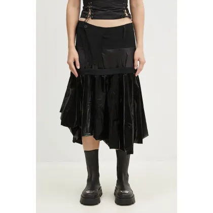 Zdjęcie Ottolinger spódnica Layered Balloon Skirt kolor czarny mini rozkloszowana 1110401921