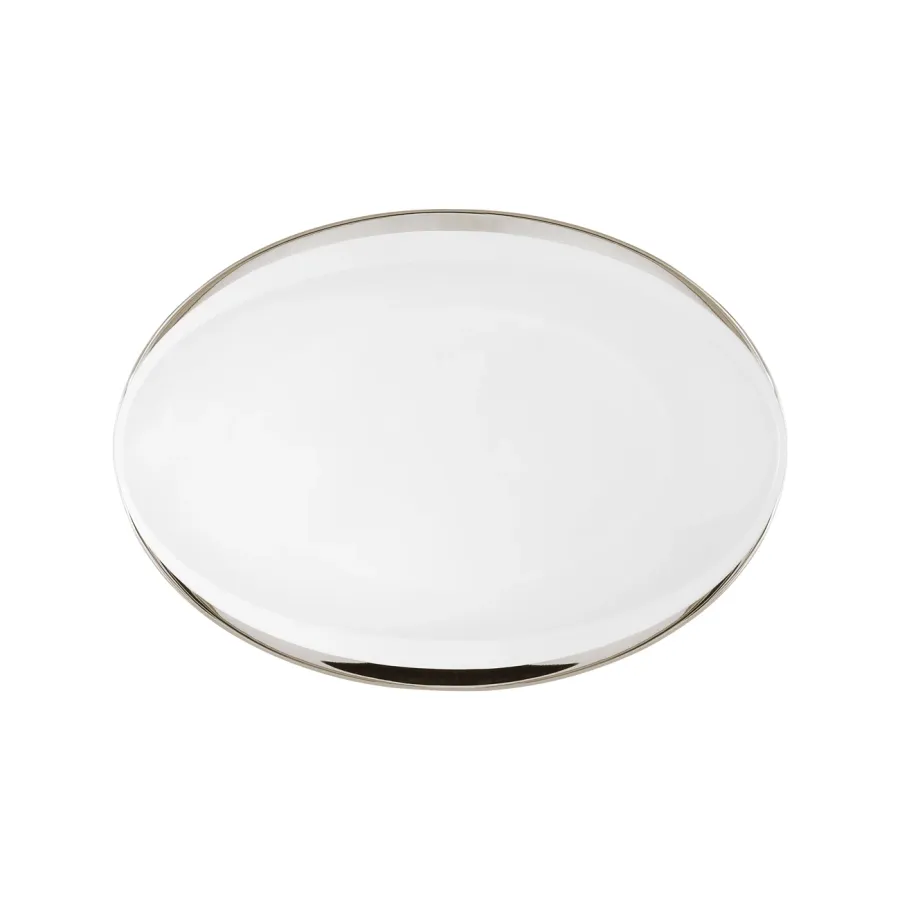 obrazek 1 Elegancki porcelanowy owalny półmisek 30 cm - Porcel