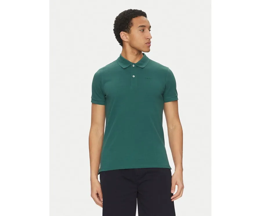 obrazek 1 Geox Polo M5511B T3240 F3221 Zielony Regular Fit