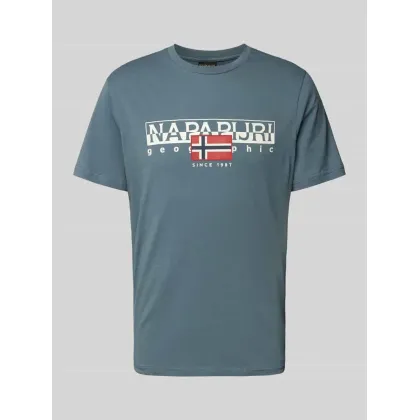 Zdjęcie T-shirt z nadrukiem z logo model ‘AYLMER’