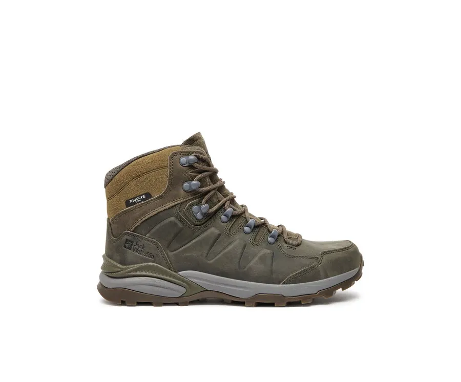 obrazek 1 Jack Wolfskin Trekkingi Refugio Prime Texapore Mid M 4059691 Brązowy