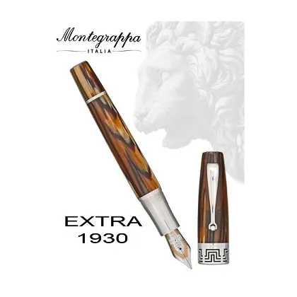 Zdjęcie Turtle Brown Pióro Wieczne Celluloid Montegrappa EXTRA 1930