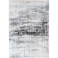 Picture Unconventional white and black modern carpet - METRO B&W 8926