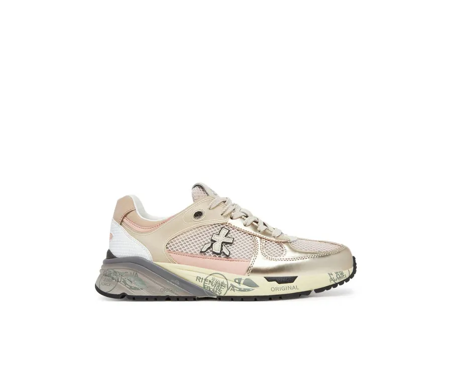 obrazek 1 Premiata Sneakersy Mased Var 7403 Różowy