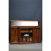 Zdjęcie Piękny regał na książki/kredens z drzewa różanego - antyk