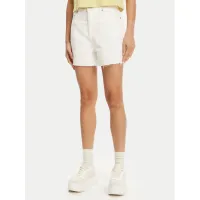 Zdjęcie Calvin Klein Jeans Szorty jeansowe J20J225153 Biały Mom Fit