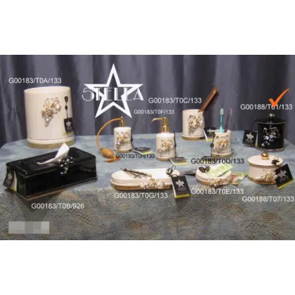 Picture Large black ceramic box